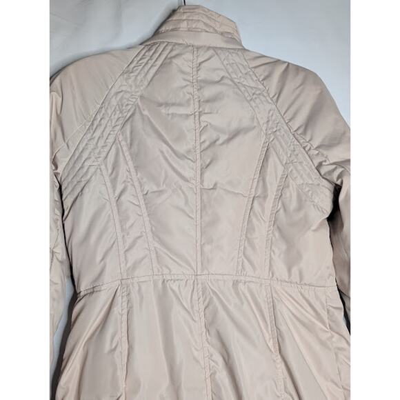 MISS SIXTY Womens cream coat parka puffer jacket size small - Picture 11 of 15
